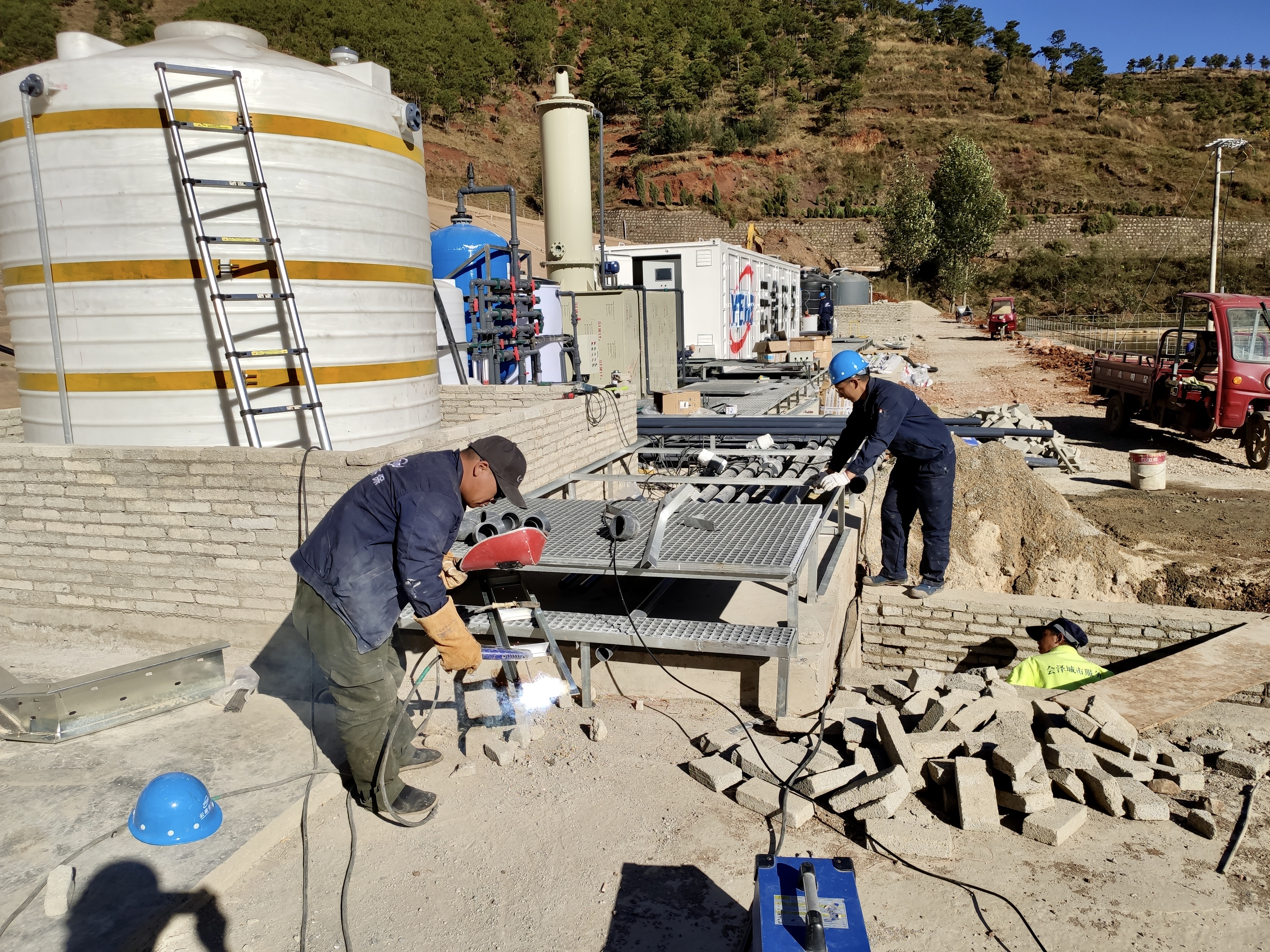 戰(zhàn)風(fēng)沙、抗溫差，一往無(wú)前保萬(wàn)家--碩特環(huán)保會(huì)澤項(xiàng)目正式運(yùn)行